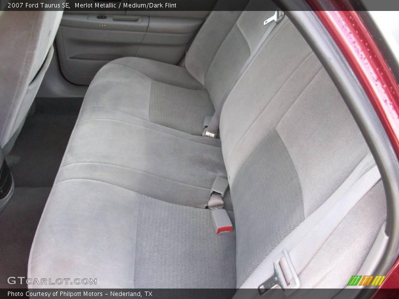 Merlot Metallic / Medium/Dark Flint 2007 Ford Taurus SE