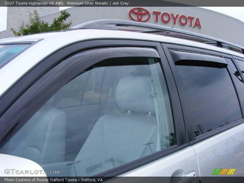 Millenium Silver Metallic / Ash Gray 2007 Toyota Highlander V6 4WD