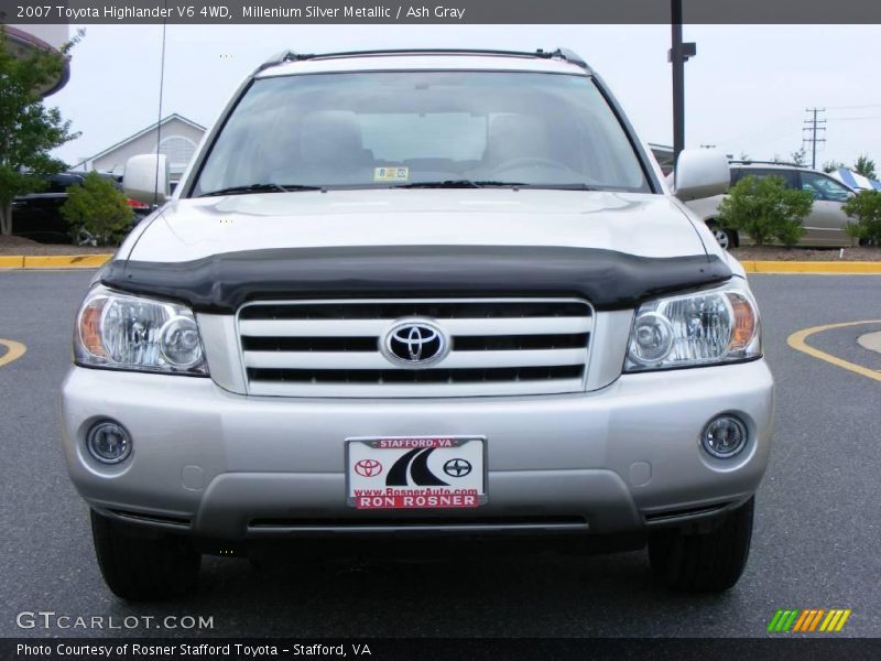 Millenium Silver Metallic / Ash Gray 2007 Toyota Highlander V6 4WD