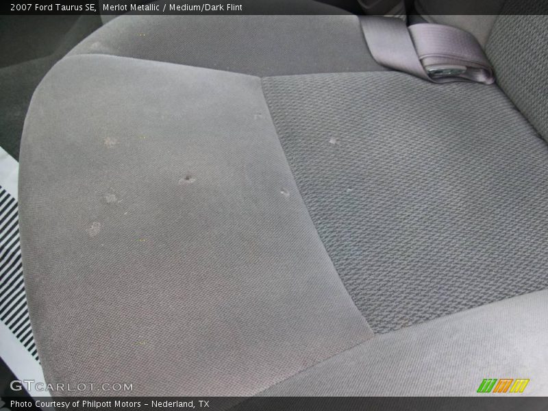 Merlot Metallic / Medium/Dark Flint 2007 Ford Taurus SE