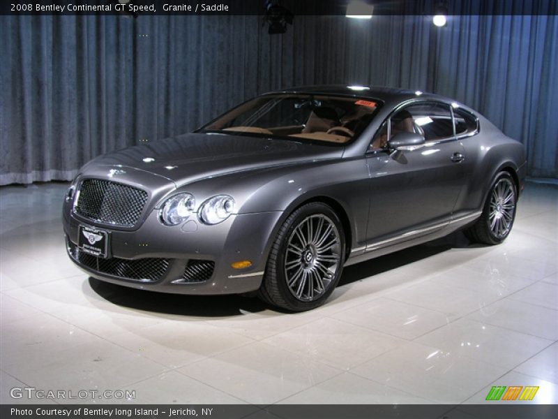 Granite / Saddle 2008 Bentley Continental GT Speed
