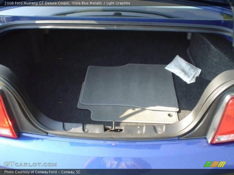 Vista Blue Metallic / Light Graphite 2008 Ford Mustang GT Deluxe Coupe