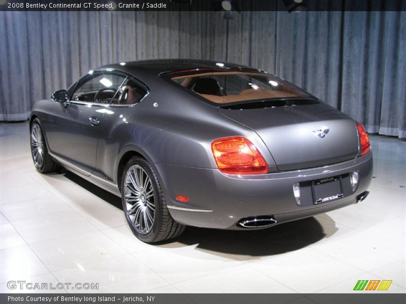 Granite / Saddle 2008 Bentley Continental GT Speed