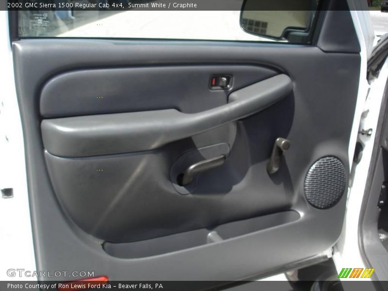 Summit White / Graphite 2002 GMC Sierra 1500 Regular Cab 4x4