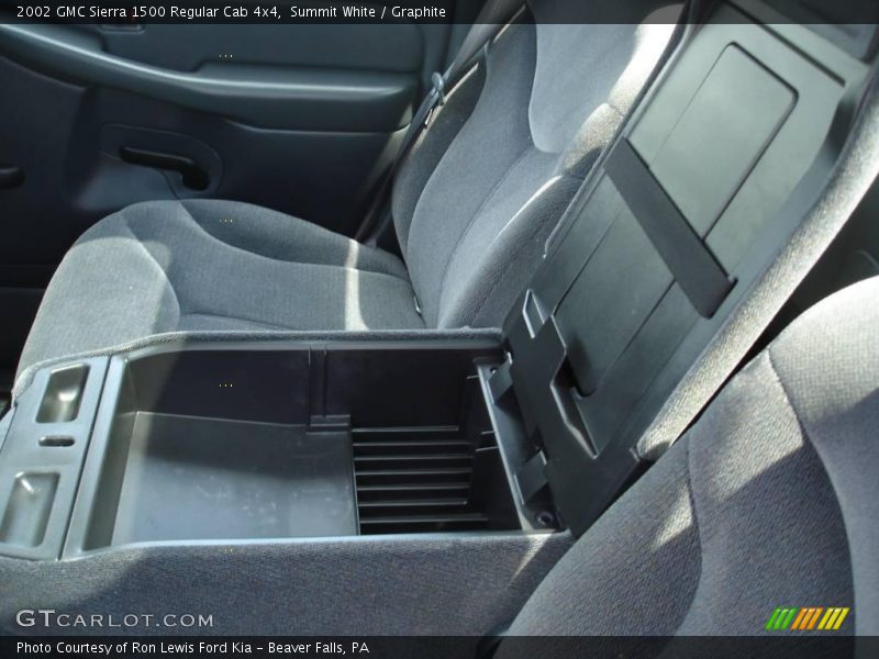 Summit White / Graphite 2002 GMC Sierra 1500 Regular Cab 4x4