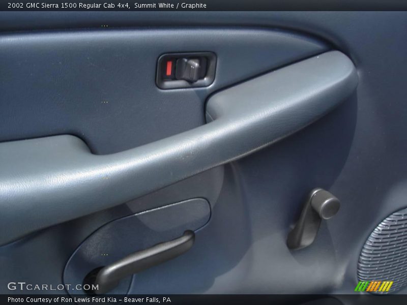 Summit White / Graphite 2002 GMC Sierra 1500 Regular Cab 4x4