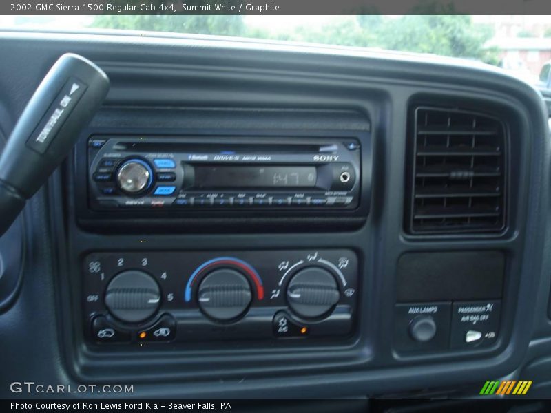 Summit White / Graphite 2002 GMC Sierra 1500 Regular Cab 4x4