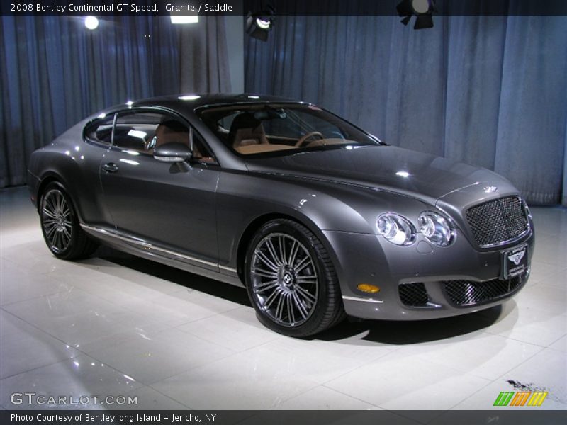 Granite / Saddle 2008 Bentley Continental GT Speed
