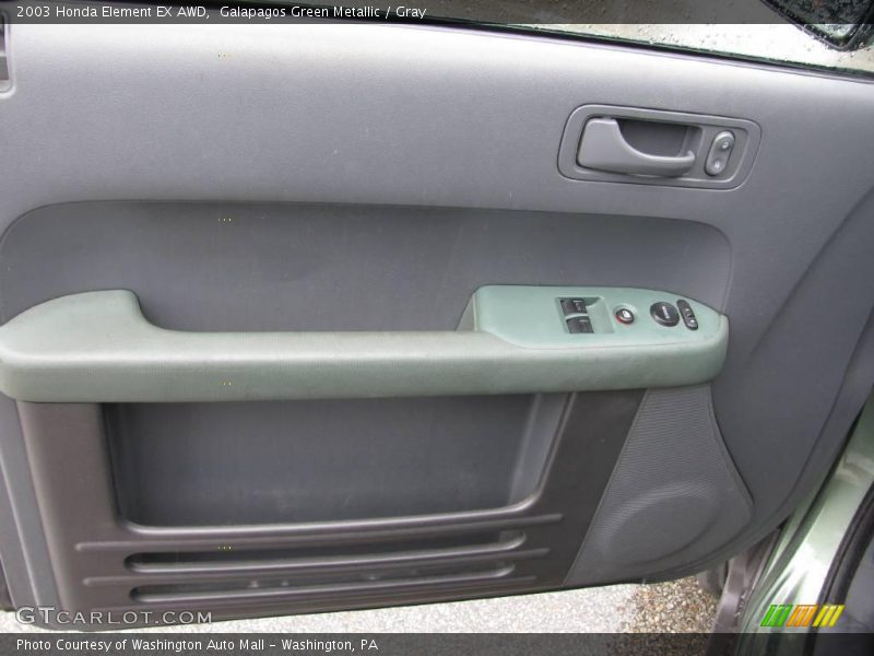 Galapagos Green Metallic / Gray 2003 Honda Element EX AWD