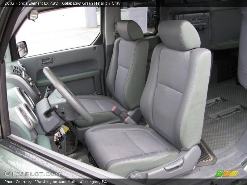 Galapagos Green Metallic / Gray 2003 Honda Element EX AWD