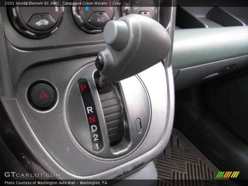 Galapagos Green Metallic / Gray 2003 Honda Element EX AWD