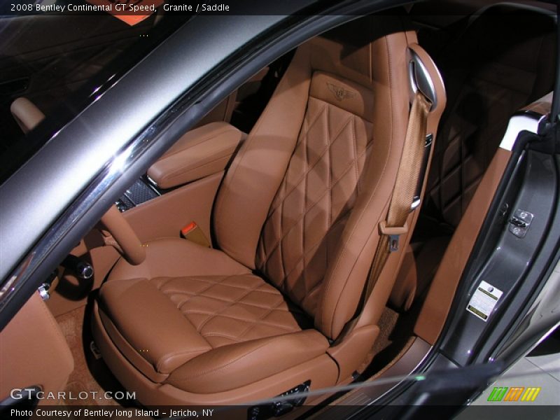Granite / Saddle 2008 Bentley Continental GT Speed
