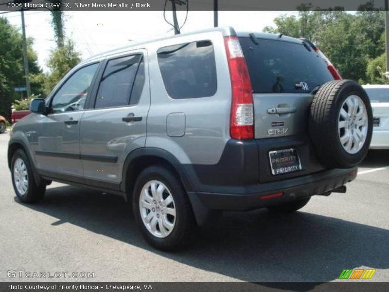 Silver Moss Metallic / Black 2006 Honda CR-V EX