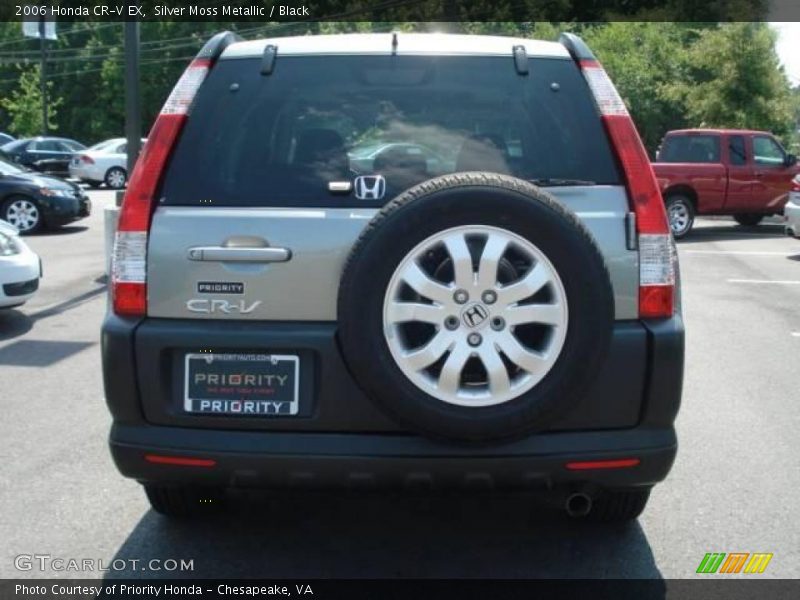 Silver Moss Metallic / Black 2006 Honda CR-V EX