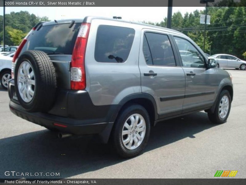 Silver Moss Metallic / Black 2006 Honda CR-V EX