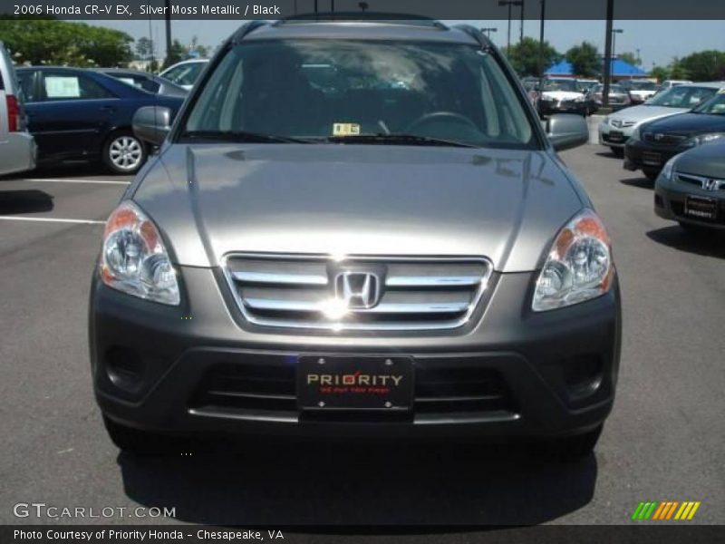 Silver Moss Metallic / Black 2006 Honda CR-V EX