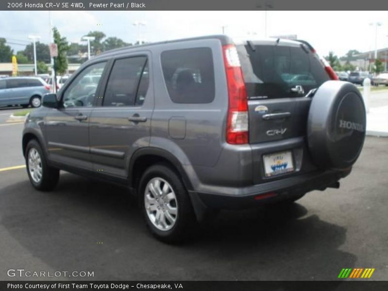 Pewter Pearl / Black 2006 Honda CR-V SE 4WD