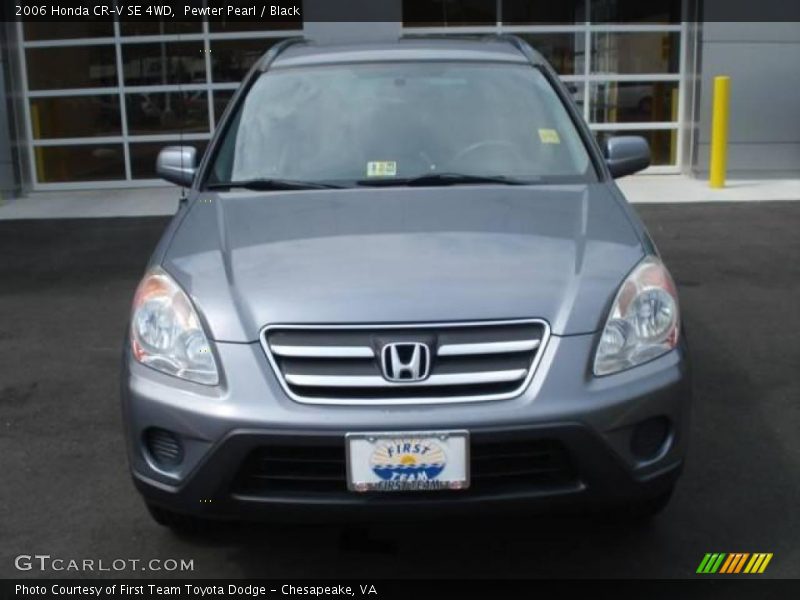 Pewter Pearl / Black 2006 Honda CR-V SE 4WD