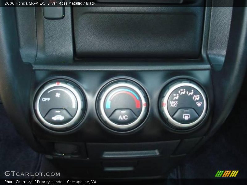 Silver Moss Metallic / Black 2006 Honda CR-V EX