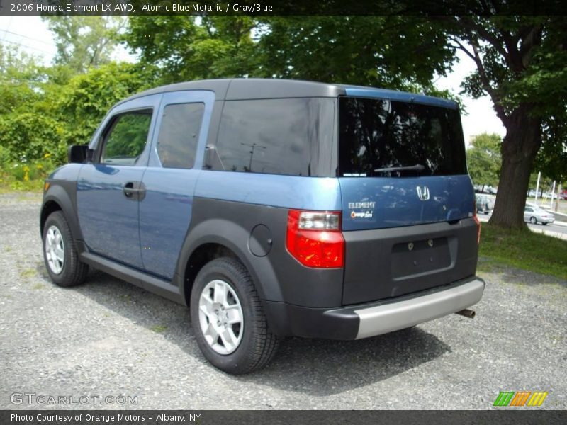 Atomic Blue Metallic / Gray/Blue 2006 Honda Element LX AWD