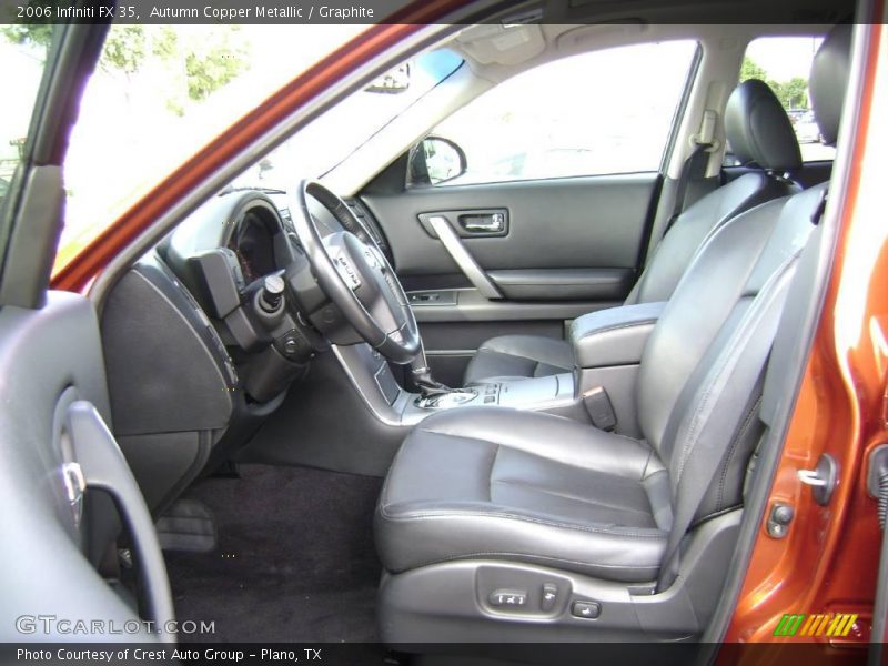 Autumn Copper Metallic / Graphite 2006 Infiniti FX 35