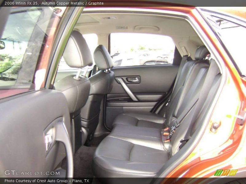 Autumn Copper Metallic / Graphite 2006 Infiniti FX 35