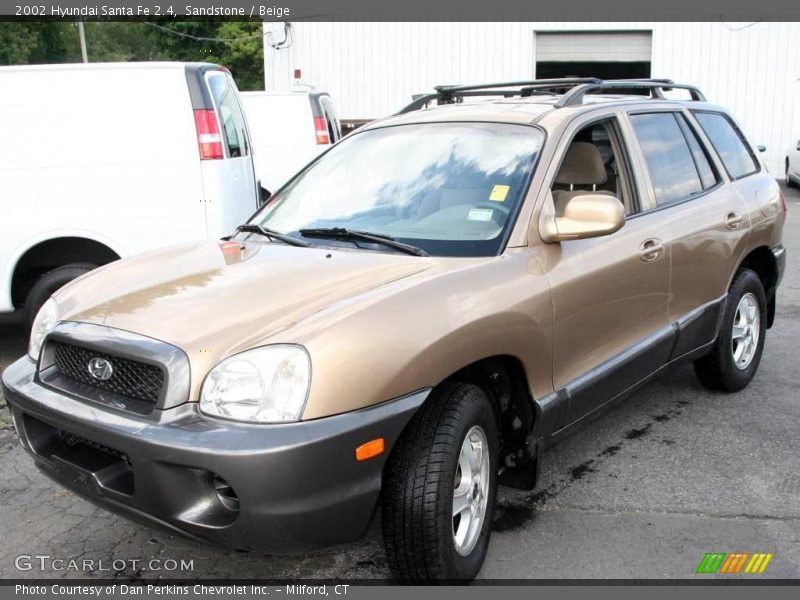 Sandstone / Beige 2002 Hyundai Santa Fe 2.4
