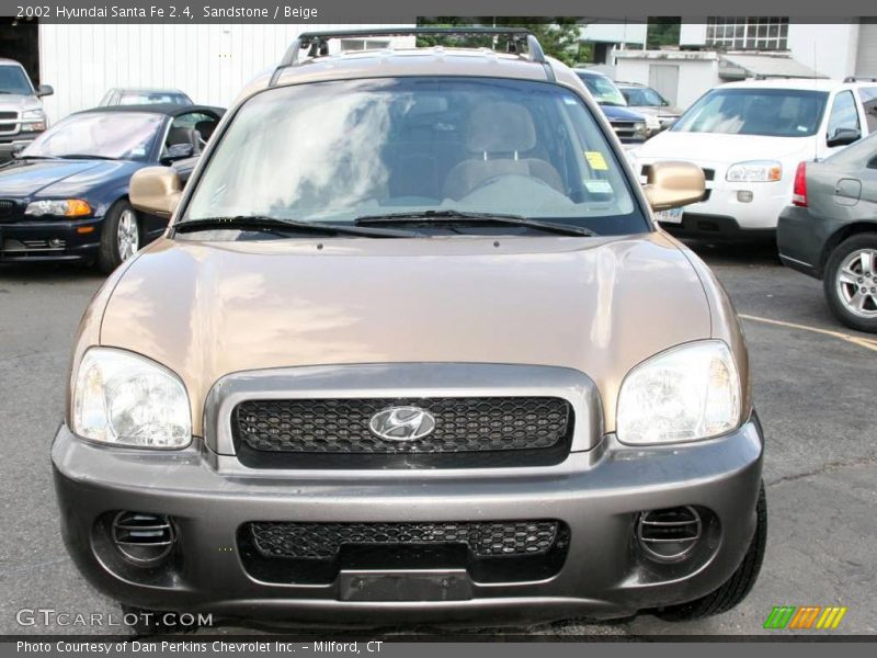 Sandstone / Beige 2002 Hyundai Santa Fe 2.4