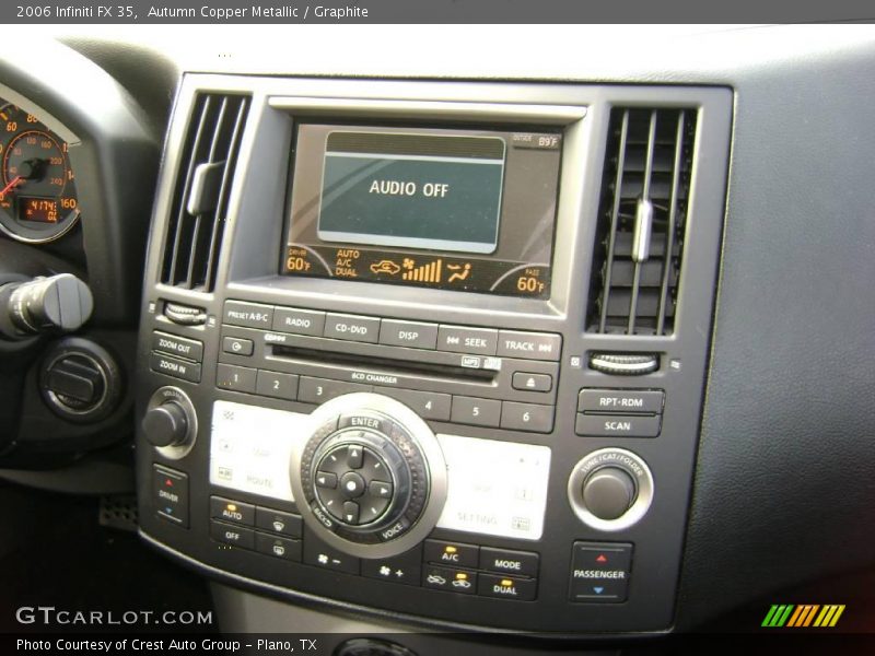 Autumn Copper Metallic / Graphite 2006 Infiniti FX 35