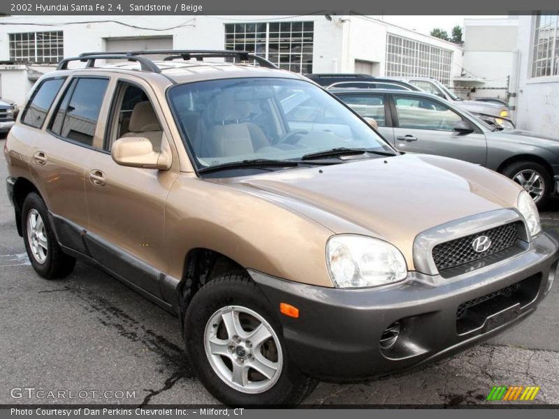 Sandstone / Beige 2002 Hyundai Santa Fe 2.4