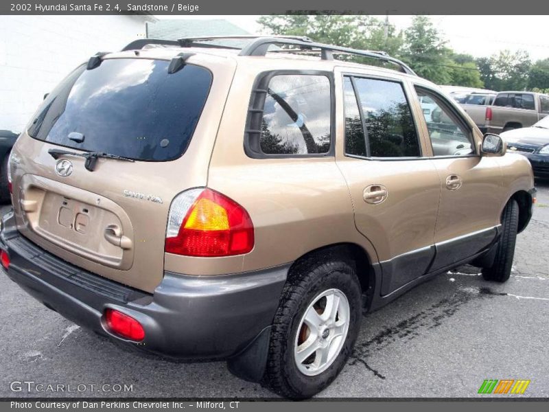 Sandstone / Beige 2002 Hyundai Santa Fe 2.4
