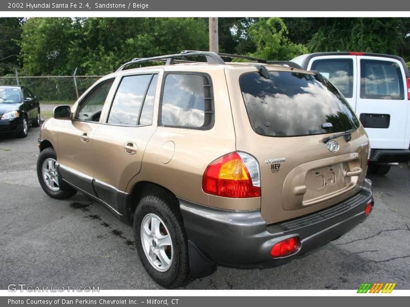 Sandstone / Beige 2002 Hyundai Santa Fe 2.4