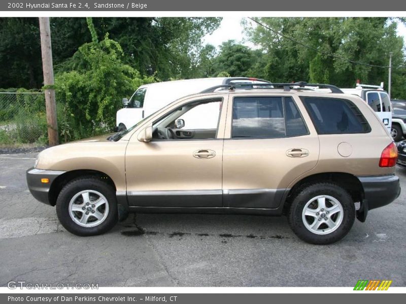 Sandstone / Beige 2002 Hyundai Santa Fe 2.4