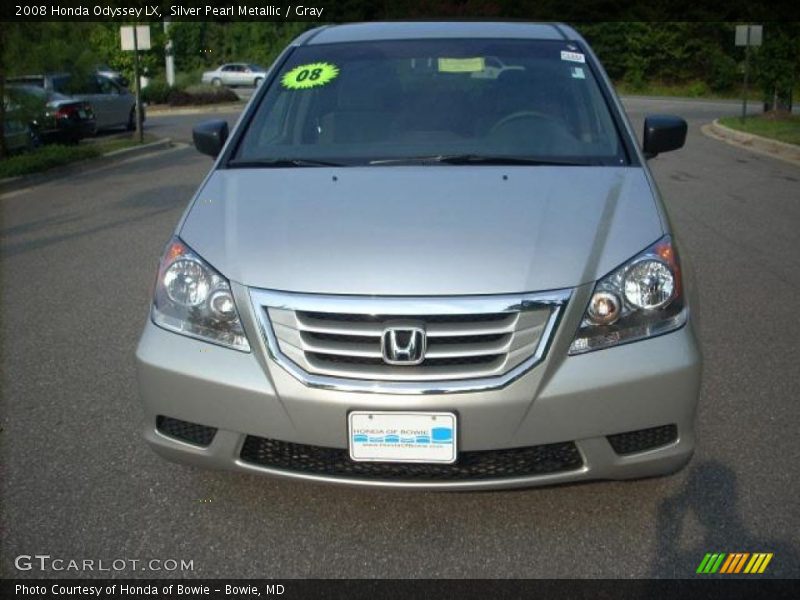 Silver Pearl Metallic / Gray 2008 Honda Odyssey LX