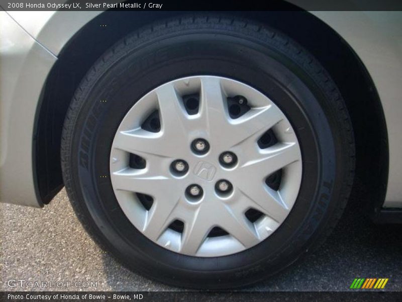 Silver Pearl Metallic / Gray 2008 Honda Odyssey LX