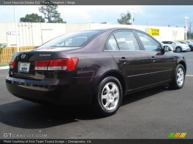 Dark Cinnamon / Beige 2006 Hyundai Sonata GLS