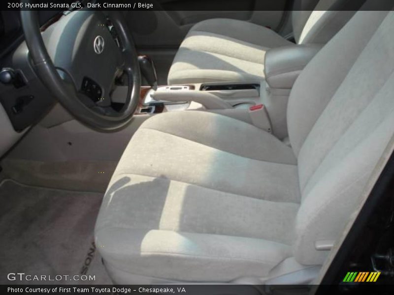 Dark Cinnamon / Beige 2006 Hyundai Sonata GLS
