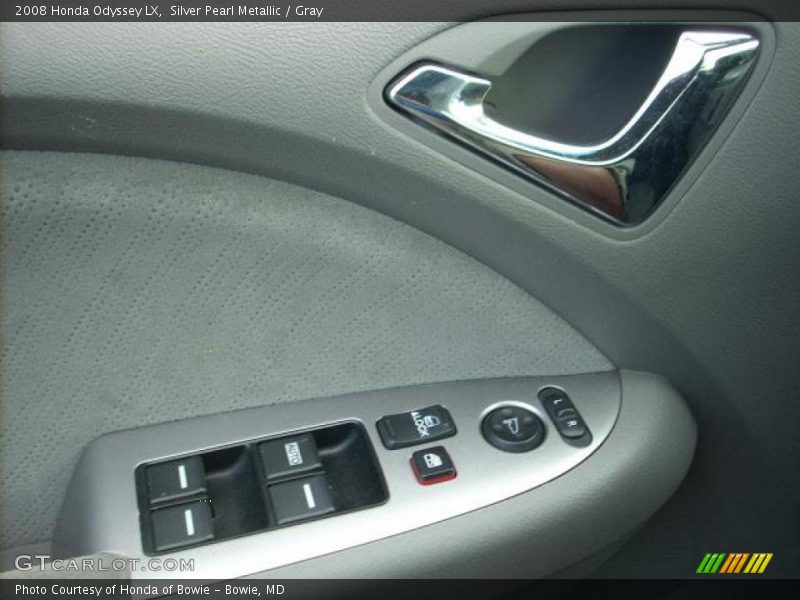 Silver Pearl Metallic / Gray 2008 Honda Odyssey LX