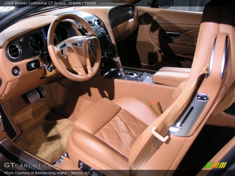 Granite / Saddle 2008 Bentley Continental GT Speed