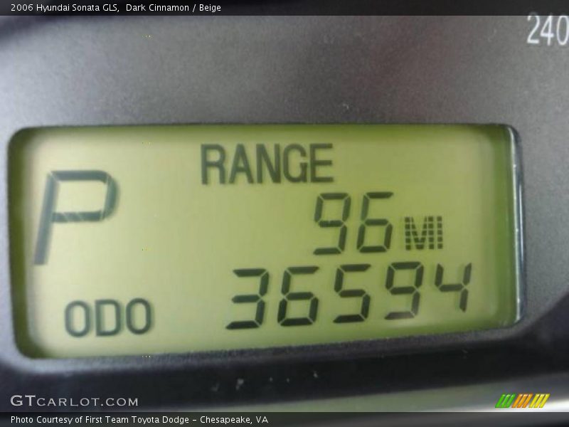Dark Cinnamon / Beige 2006 Hyundai Sonata GLS