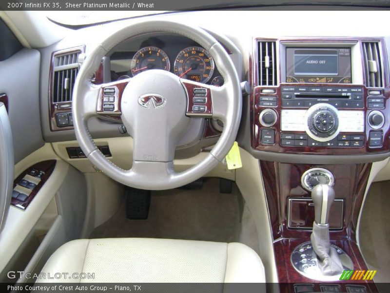 Sheer Platinum Metallic / Wheat 2007 Infiniti FX 35