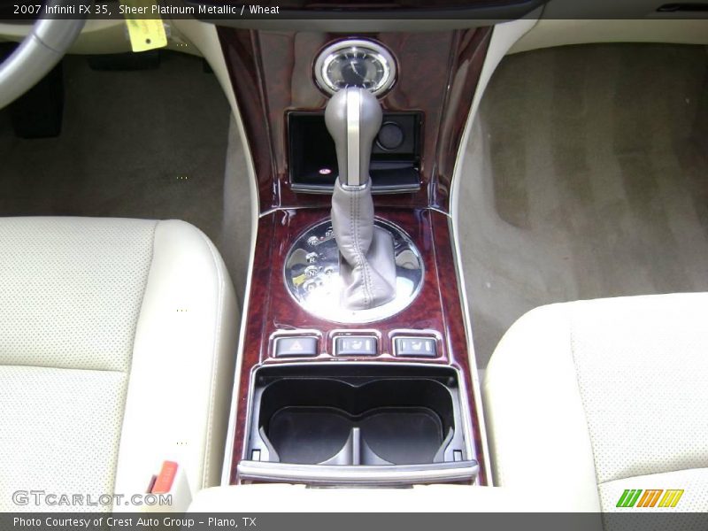 Sheer Platinum Metallic / Wheat 2007 Infiniti FX 35