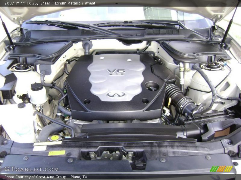 Sheer Platinum Metallic / Wheat 2007 Infiniti FX 35