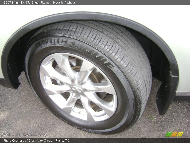 Sheer Platinum Metallic / Wheat 2007 Infiniti FX 35