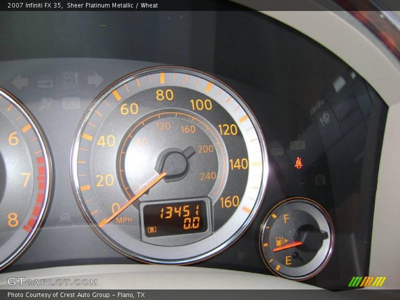 Sheer Platinum Metallic / Wheat 2007 Infiniti FX 35