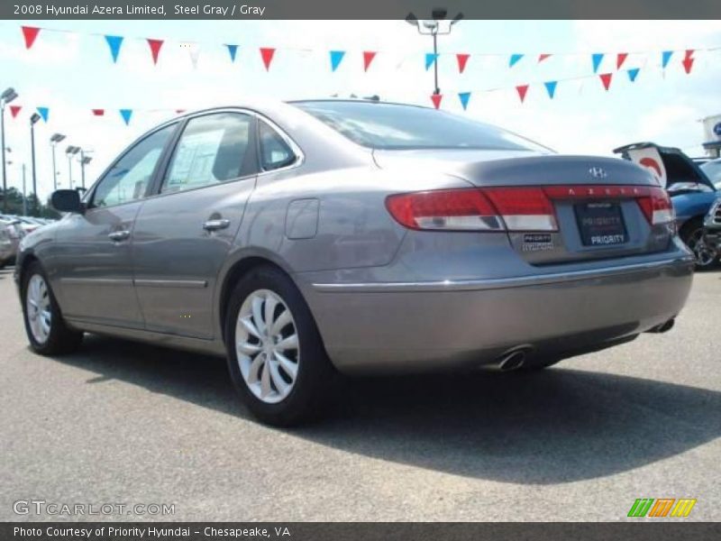 Steel Gray / Gray 2008 Hyundai Azera Limited
