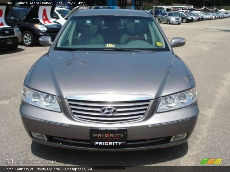 Steel Gray / Gray 2008 Hyundai Azera Limited