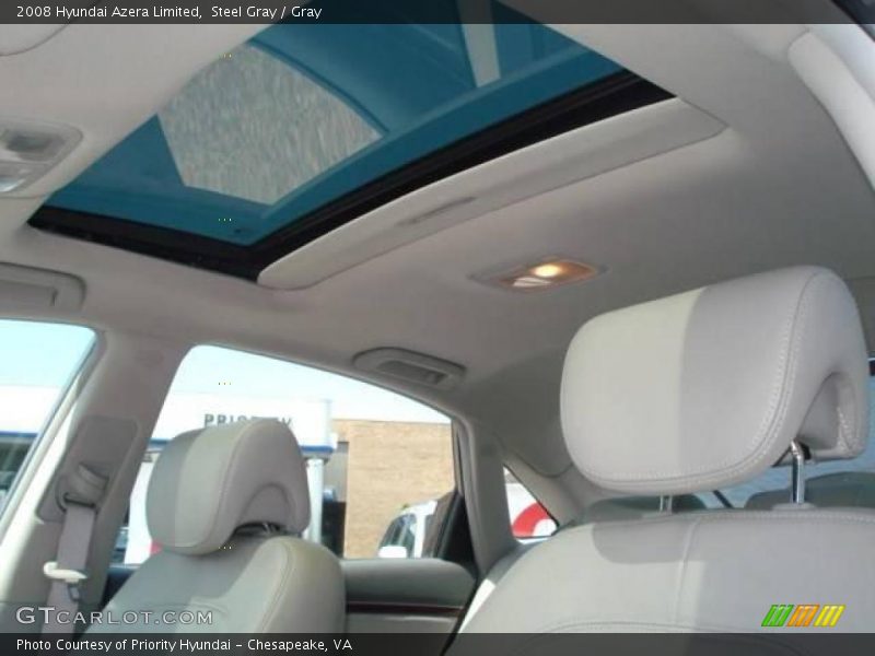 Steel Gray / Gray 2008 Hyundai Azera Limited