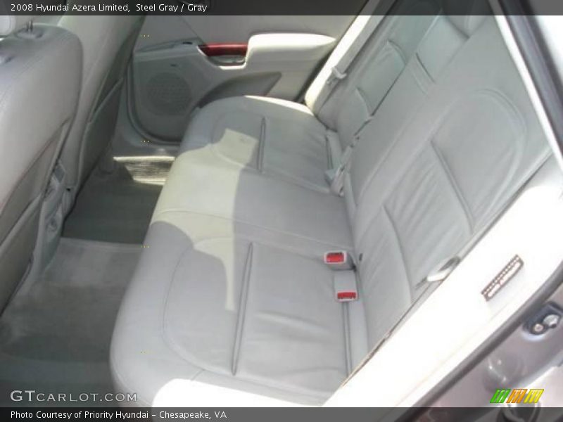 Steel Gray / Gray 2008 Hyundai Azera Limited