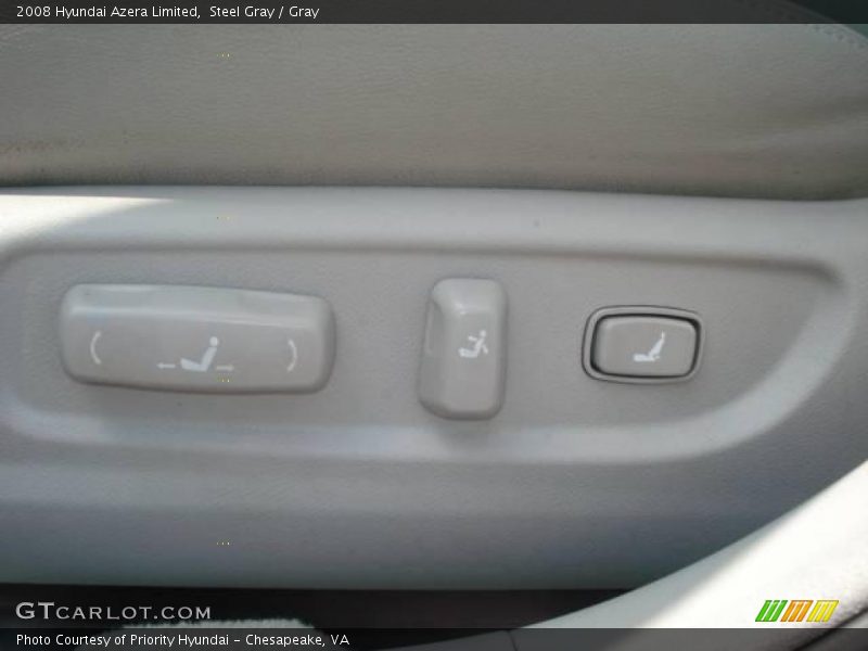 Steel Gray / Gray 2008 Hyundai Azera Limited